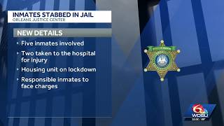 5 injured in apparent stabbing, fight at Orleans Justice Center