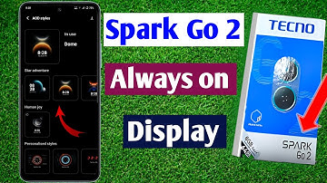 Techno spark go 2 always on display | Techno spark go 2 always on display setting