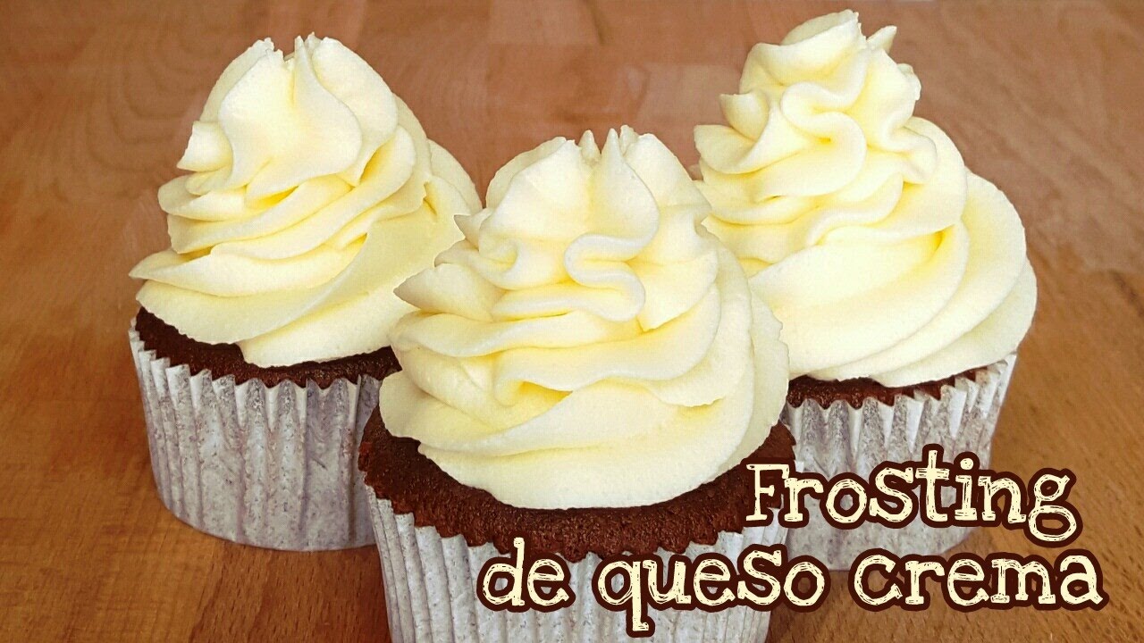 Top 85+ imagen receta de crema de queso crema para cupcakes