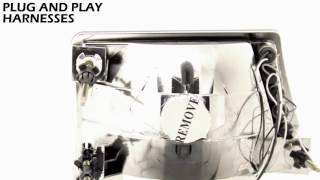 SPECDTUNING DEMO VIDEO  1998 2000 FORD RANGER LED HEADLIGHTS Specdtuning Installation Video 1998 2000 Ford Ranger Led Headlights