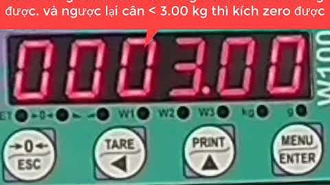 Kích zero cân Laumas W100