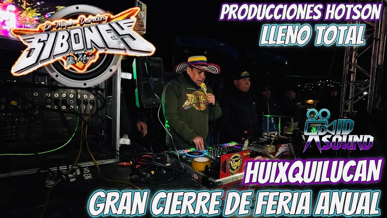 ! Que Bailazo Gran Cierre De Feria Anual San Juan Bautista! Sonido Siboney Huixquilucan 