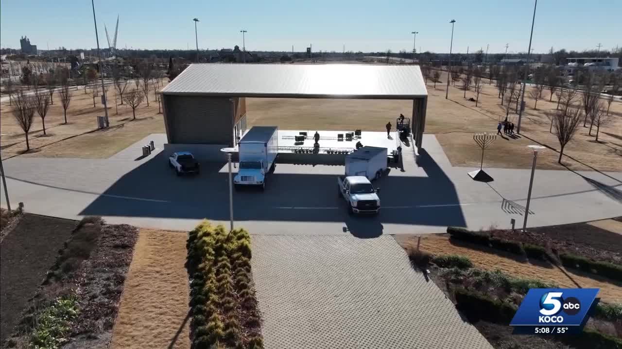 Scissortail Park sets up for first New Year's Eve celebration