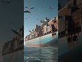 Cargo in Motion #CargoShip #Logistics #SeaTransport #containership