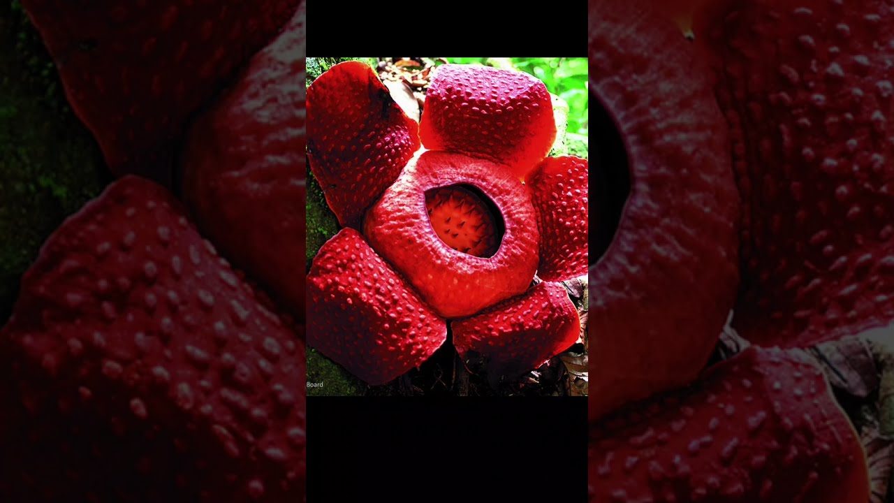 Nature's Unusual Marvel The Rafflesia arnoldii 🌼