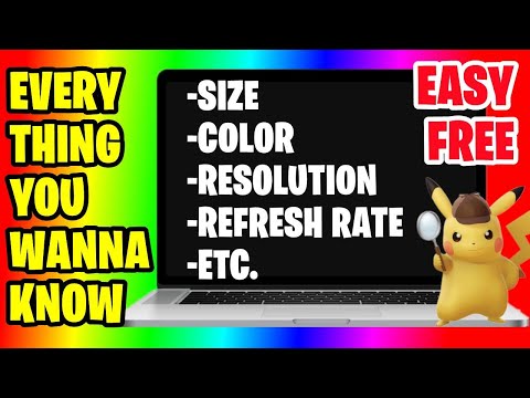 Video How to Check the Specs of Screen for Laptop - Response... - youtube
