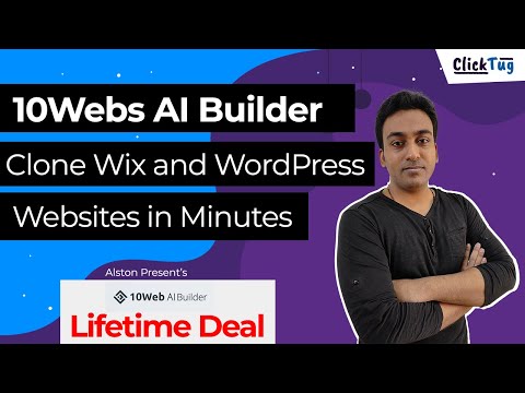 10Webs AI Builder Review & Demo - Clone Wix and WordPress Websites in Minutes