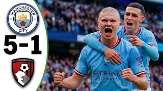 Manchester City vs Bournemouth 5-1 - All Goals & Highlights - 2026