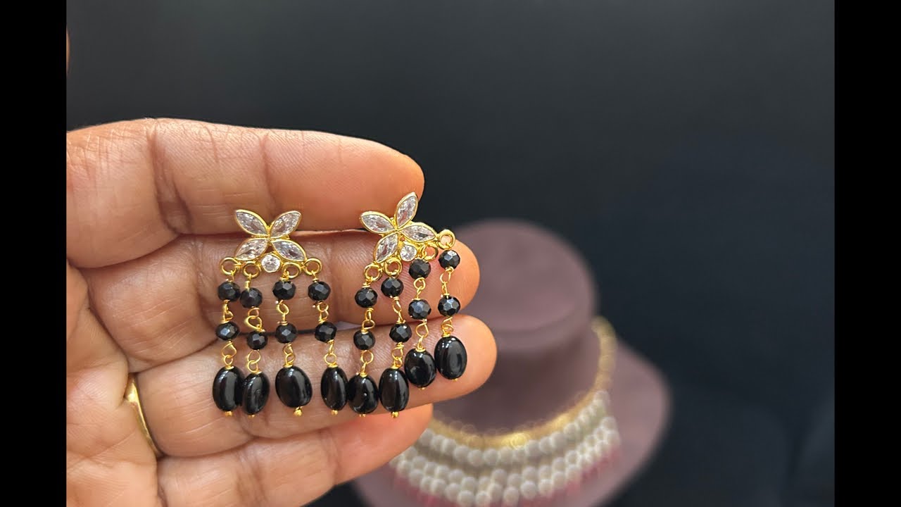 Black jumkas| Earrings Exclusive | Whats app 7075551297 |