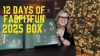 Fabfitfun Holiday 12 Days of Fabfitfun Box