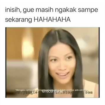 Aku jadi duta sampo lain? #anggun #viral #iklan #ngakak #lucu