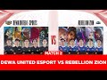 DEWA UNITED vs REBELLION ZION | MPL SEASON 12 | GAME 2 | #MPLINDONESIA #MPLIDS12 #MOBILELEGENDS