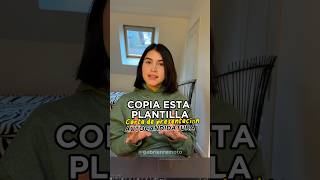 Plantilla de carta de presentación TIPO AUTOCANDIDATURA #trabajoremoto
