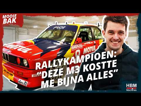1000 uur werk zit er in deze auto: De ultieme BMW M3 E30 DTM | Mooie Bak