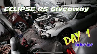 There’s No time to waste! The Black interior | 1998 Eclipse RS | Giveaway EP 2