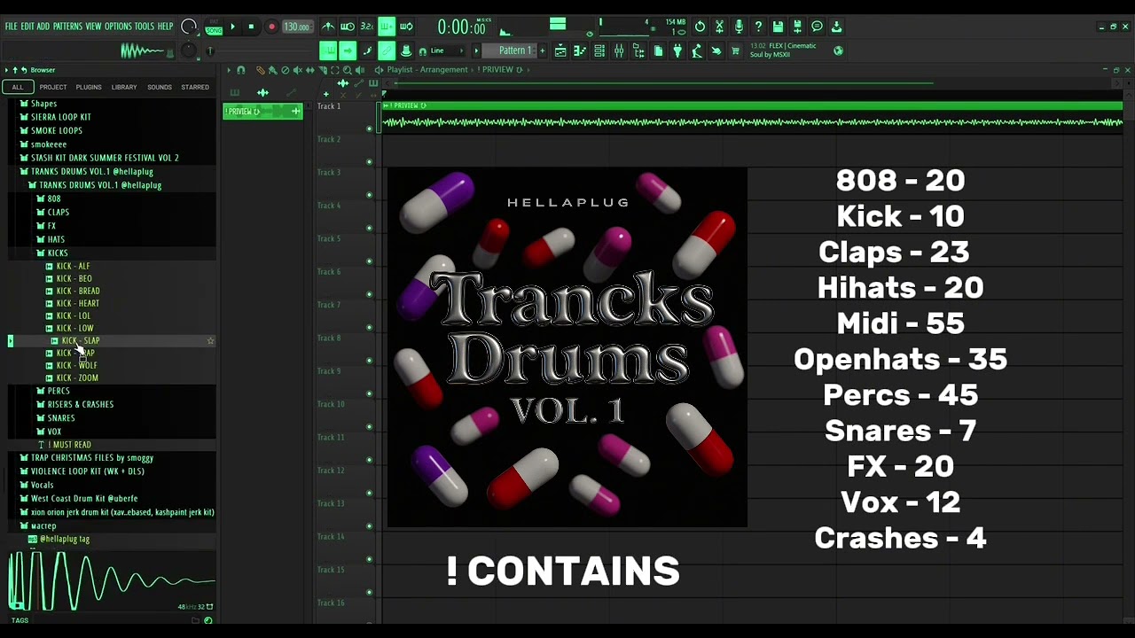 [FREE] 100+ NEW JAZZ SOUND KIT [DRUM KIT, HIHAT MIDI]