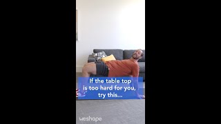 If the table top is too hard for you try this...