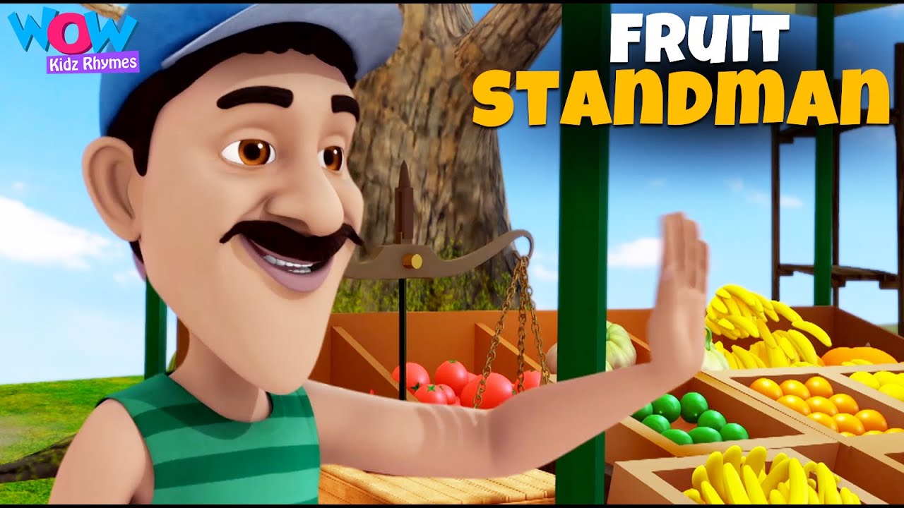 Fruit Standman and Many More English Rhymes Popular Rhymes for Kids English Poems For Kids