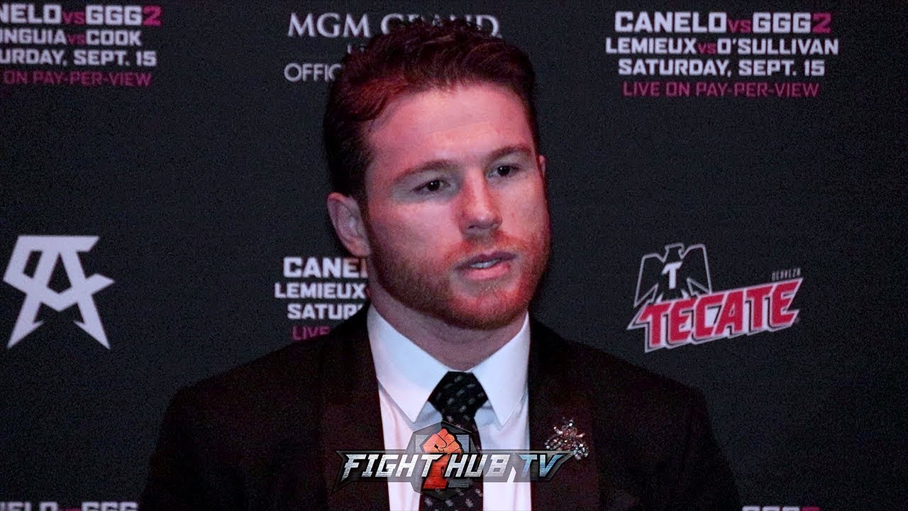 boxing news pacquiao CANELO FIRES BACK AT GGG SAYING HE HAS TO TAKE THE FIGHT TO HIM