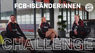 FCB-Isländerinnen | Challenge mit Glódís, Karólína und Cecilía