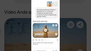 nyobain upgrade gemini generate video #ai #tutorial