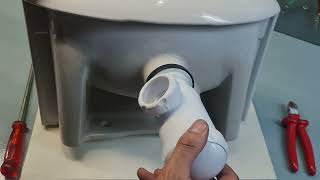 Comment Installer, Mettre, Assembler Un Siphon Dans Un Évier, Lavabo, Vasque