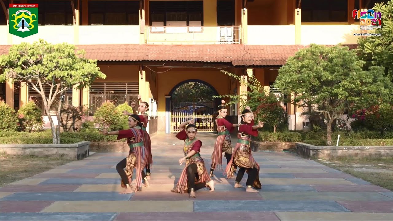 DINDE SASAK - TARI KREASI BARU FLS2N SMPN 1 PRAYA LOMBOK TENGAH, NTB 2021