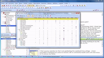 [2012] MAXQDA 10 and MAXQDA 11: Code Matrix Browser - Bahasa Indonesia