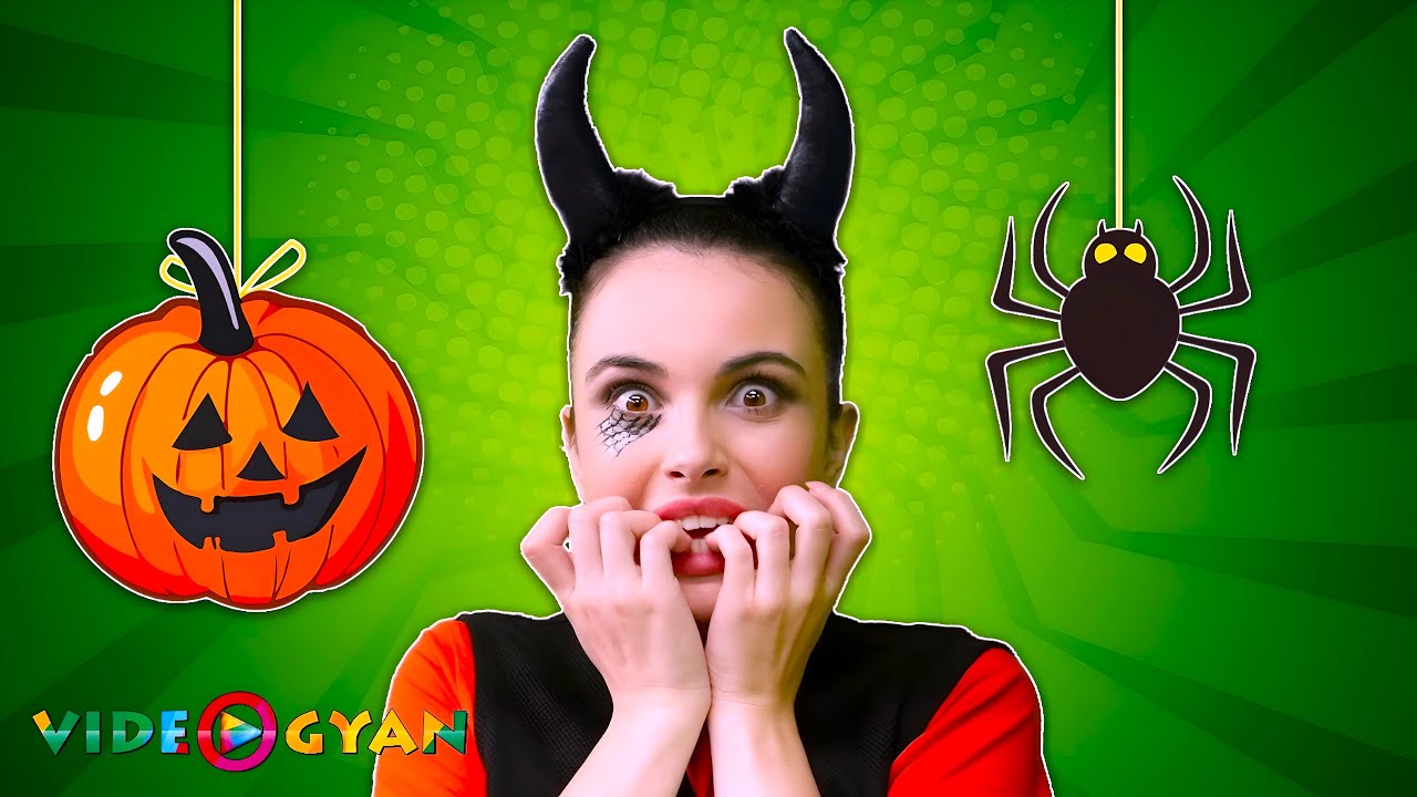 Spooky Halloween Night Song And More | Nursery Rhymes & Kids Songs ...