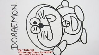How to Draw- Kids Favorite Doraemon Step by Step Tutorial for Kids