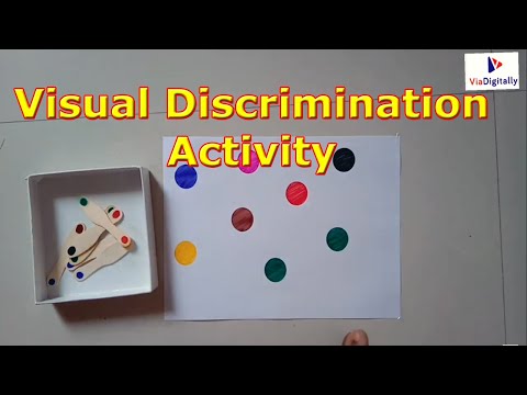 Video: Ce sunt activitățile de discriminare vizuală?