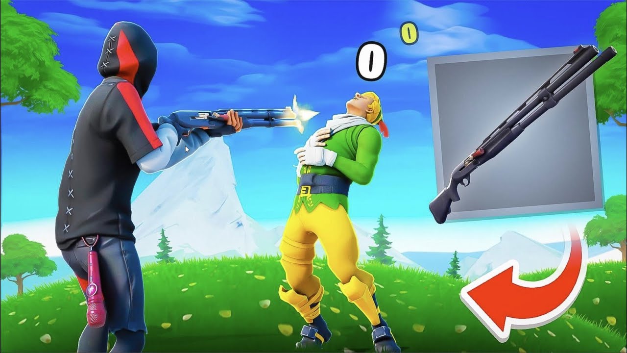 Эпик сломал дробовик…