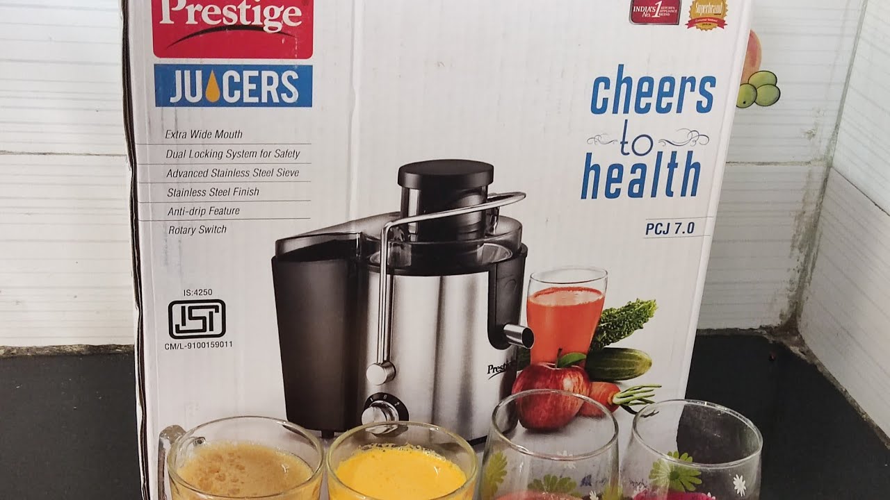 మంచి ఆరోగ్యాన్ని కోరుకునే వాళ్ళు PRESTIGE JUICER ని ఎలా కాదనగలరు