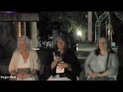 Grandmother Ejna Fleury reading Falco's Letter to her Crow Creek Sioux Tribe