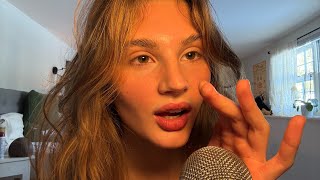ASMR mouth sounds, hand movements, “scratch” trigger word (100% gain)