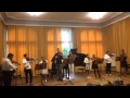 Rostislav golod mit kinder und hye yeon kim klavier  vivaldi doppel violinkonzert rv 522