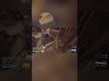 Epic Duo Attack: Double Knockout in Intense Battle! #shorts