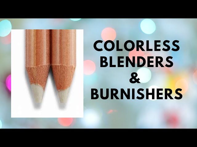 Ccfoud Colorless Blender And Burnisher Pencils Set Non - Temu