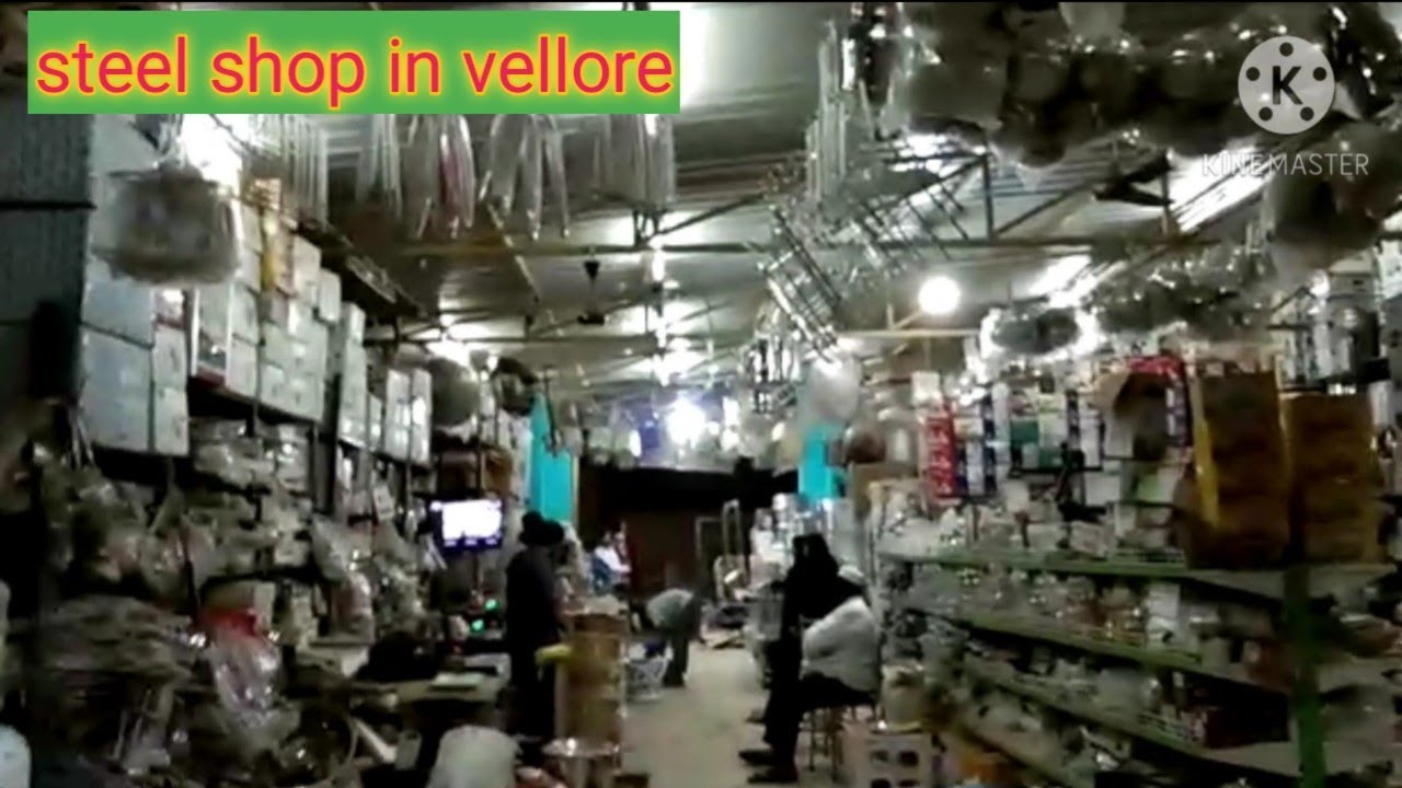 Best stainless steel vessels in vellore/whole sale shop/manu's kitchen and vlogs