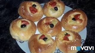 Bulka Pi̇zza Usaqlarnizin Çox Sevəcəyi Bir Dad Пицца Булочек Дети Будет Восторге