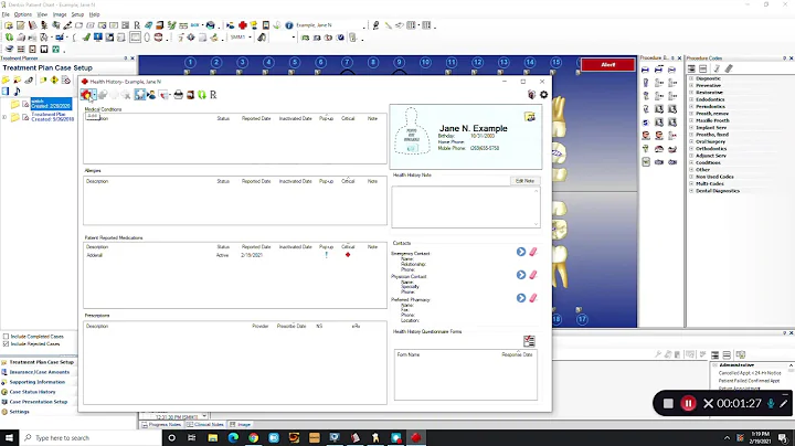 How to Add Medications to Patient Chart in Dentrix...