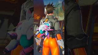 Skins de Overwatch en Fortnite D.va, Mercy, Tracer