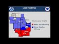 Snow expected across the region tonight