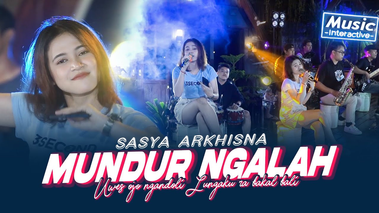 Sasya Arkhisna - Mundur Ngalah (Official Music Live) Uwes ojo ngandoli Lungaku ra bakal bali