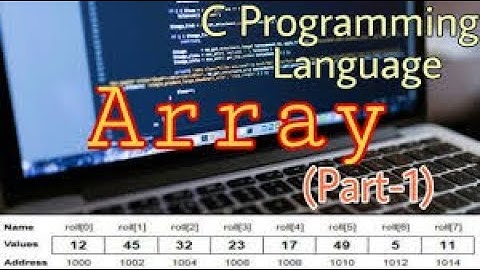 Array in c programming language || declaration and initialization || Af Somali Ah