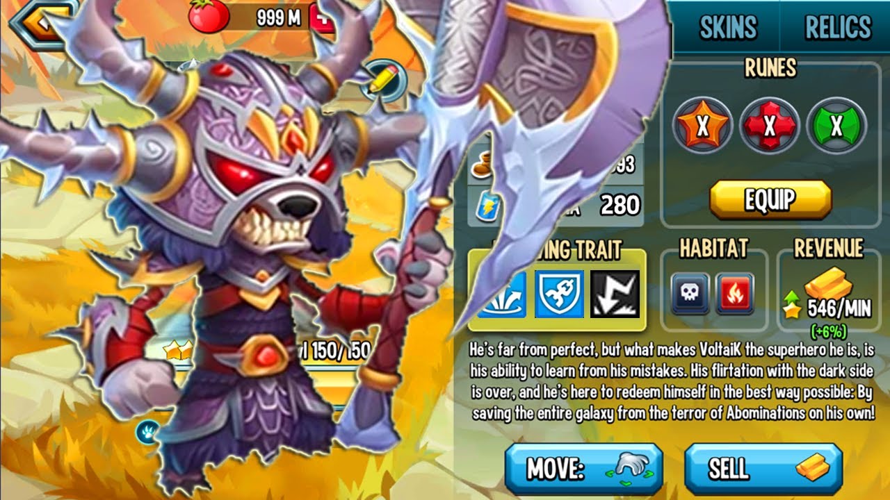Monster Legends ERAFAZ LEVEL 150 Kenecro 2.0 REVIEW  SKILLS  Arachnoflam Tyr Strombringer sorcerise