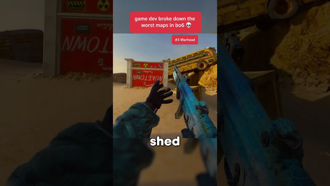 ranking the worst maps in black ops 6...