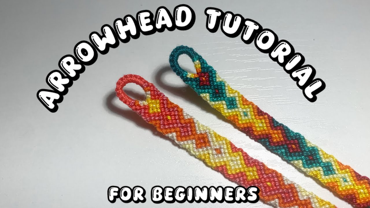 arrowhead bracelet tutorial for beginners!