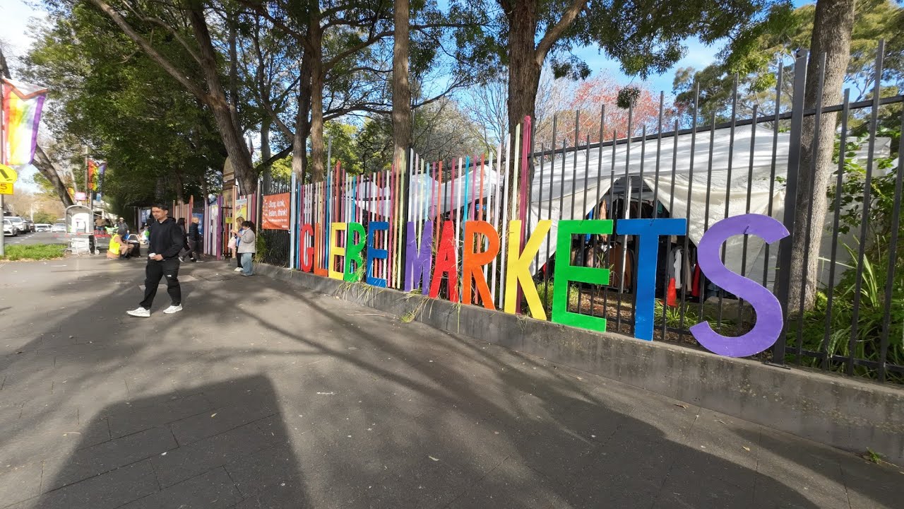 Check out Glebe markets