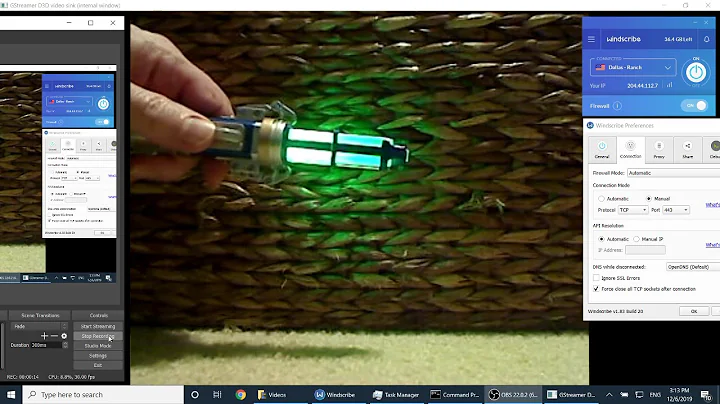 RTSP Gstreamer SERVER - webcam VIDEO + webcam MIC - LIVE DEMO on Windows 10 RTSP CLIENT